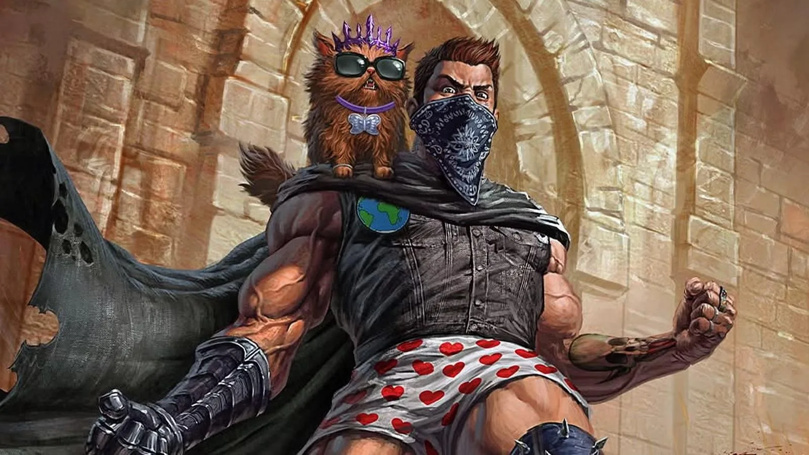 Carl and Princess Donut, the heroes of Dungeon Crawler Carl