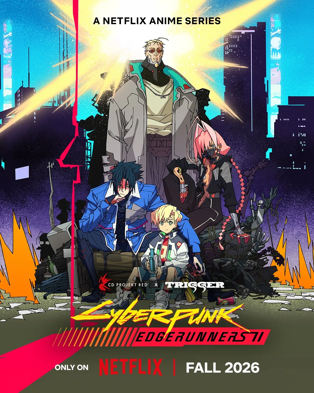 Cyberpunk: Edgerunners, the Studio Trigger anime released on Netflix