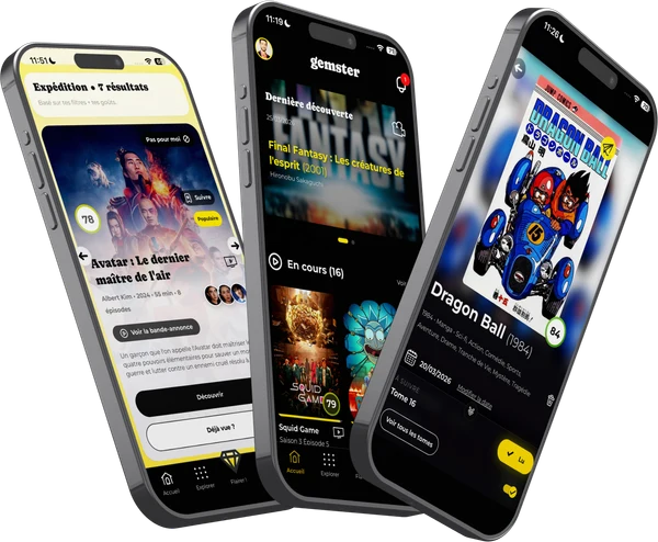 The Gemster app on iPhone